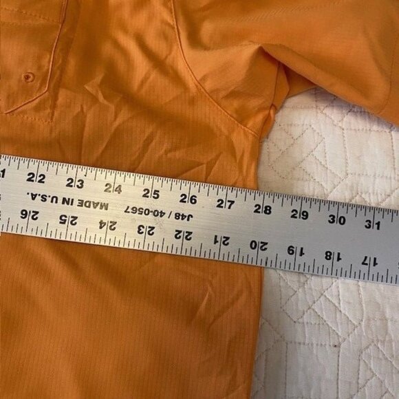 Columbia Sportswear PFG Orange Size XXL Omni-Shield short sleeve Fishing Hiking - Picture 6 of 10